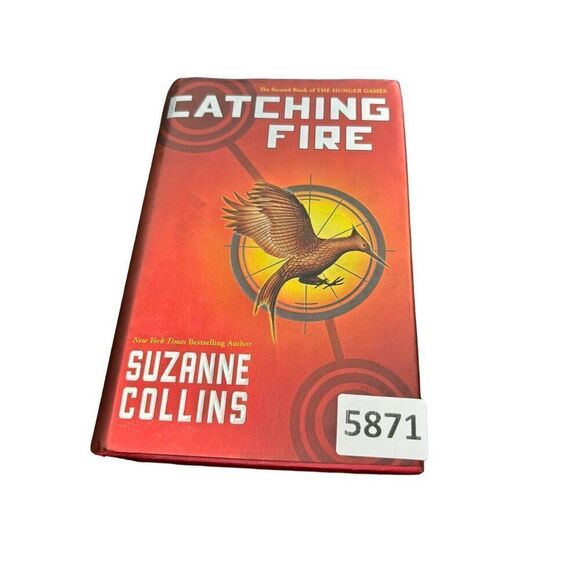 Catching Fire By Suzanne Collins Hardcover First Edition - Picture 2 of 6